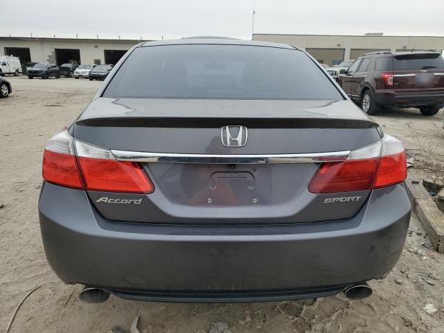 1HGCR2F5XEA248714 - 2014 HONDA ACCORD SPORT GRAY photo 6