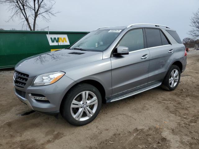 4JGDA5HB7FA616097 - 2015 MERCEDES-BENZ ML 350 4MATIC SILVER photo 1