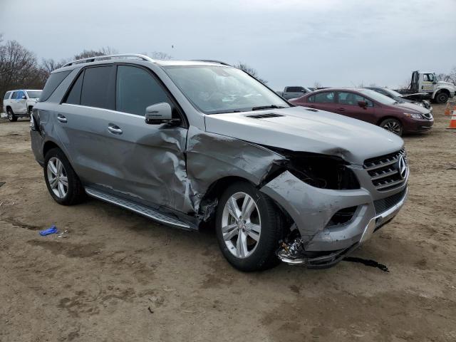 4JGDA5HB7FA616097 - 2015 MERCEDES-BENZ ML 350 4MATIC SILVER photo 4