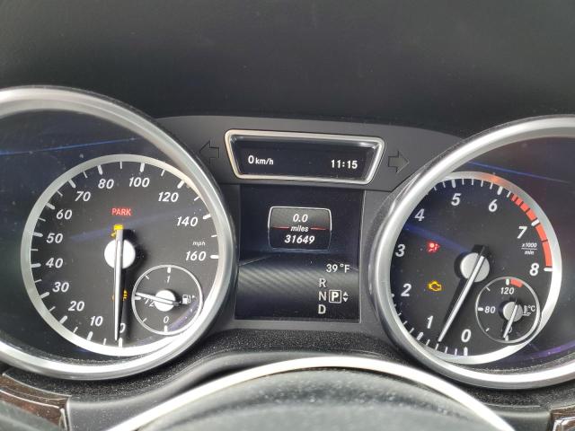 4JGDA5HB7FA616097 - 2015 MERCEDES-BENZ ML 350 4MATIC SILVER photo 9