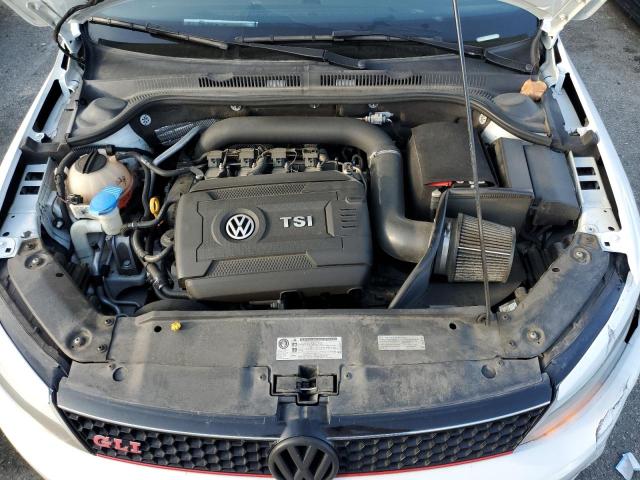 3VW4T7AJ7FM329533 - 2015 VOLKSWAGEN JETTA GLI WHITE photo 11