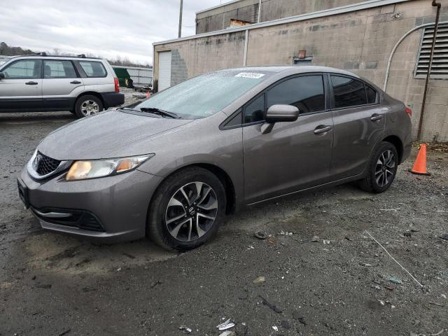 19XFB2F88EE212849 - 2014 HONDA CIVIC EX GRAY photo 1