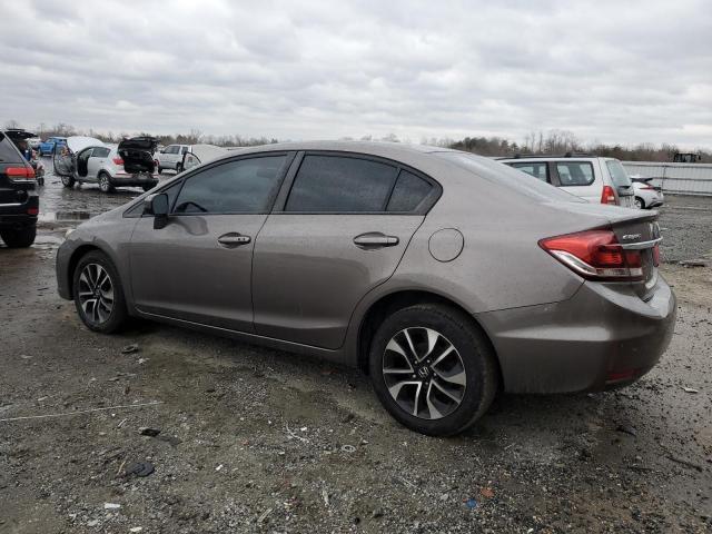 19XFB2F88EE212849 - 2014 HONDA CIVIC EX GRAY photo 2