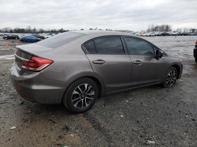 19XFB2F88EE212849 - 2014 HONDA CIVIC EX GRAY photo 3