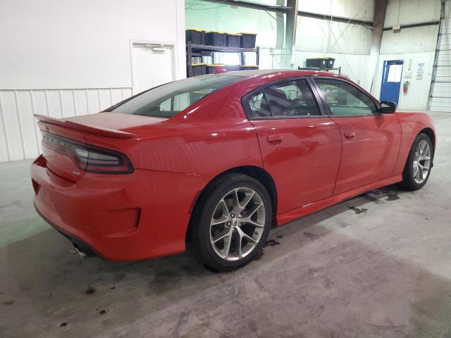 2C3CDXHG8PH626529 - 2023 DODGE CHARGER GT RED photo 3