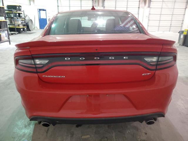 2C3CDXHG8PH626529 - 2023 DODGE CHARGER GT RED photo 6