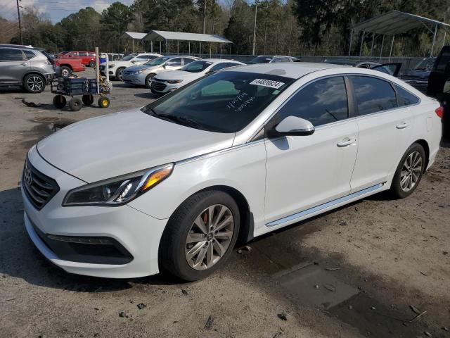 5NPE34AF8GH403440 - 2016 HYUNDAI SONATA SPORT WHITE photo 1