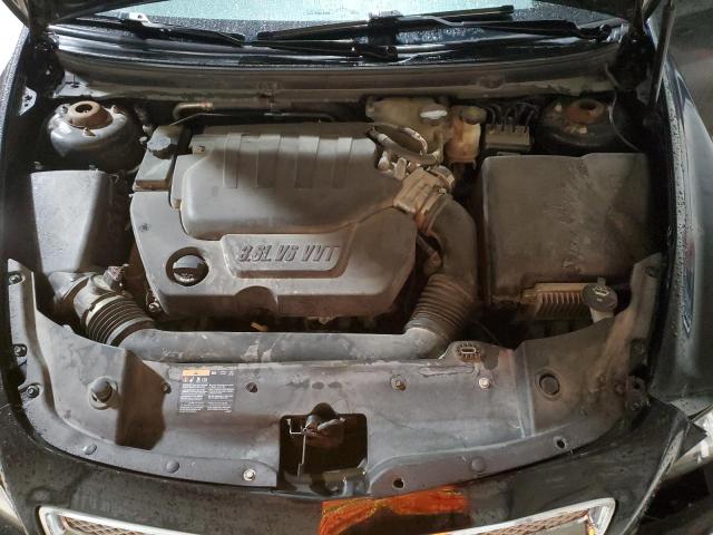 1G1ZE5E70BF109174 - 2011 CHEVROLET MALIBU LTZ შავი ფოტო 11