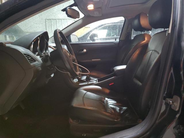 1G1ZE5E70BF109174 - 2011 CHEVROLET MALIBU LTZ შავი ფოტო 7