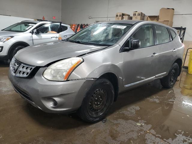 JN8AS5MV1DW603676 - 2013 NISSAN ROGUE S GRAY photo 1