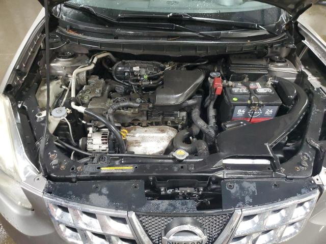 JN8AS5MV1DW603676 - 2013 NISSAN ROGUE S GRAY photo 11