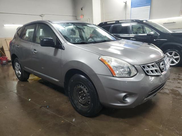 JN8AS5MV1DW603676 - 2013 NISSAN ROGUE S GRAY photo 4