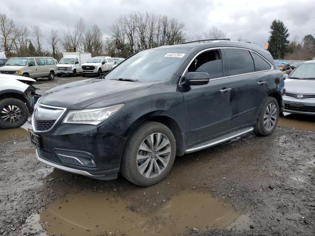 5FRYD4H44EB044709 - 2014 ACURA MDX TECHNOLOGY BLACK photo 1