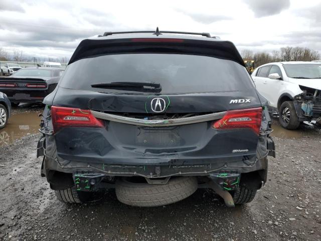 5FRYD4H44EB044709 - 2014 ACURA MDX TECHNOLOGY BLACK photo 6