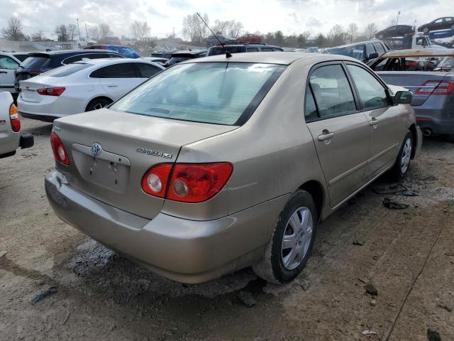 1NXBR32E58Z970323 - 2008 TOYOTA COROLLA CE TAN photo 3