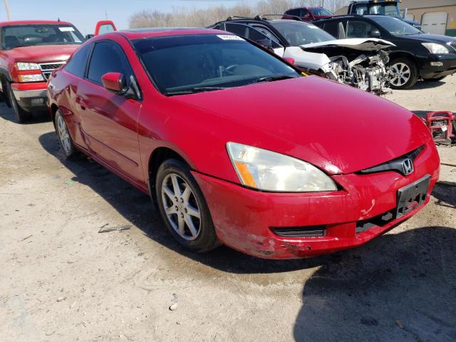 1HGCM82763A011823 - 2003 HONDA ACCORD EX RED photo 4