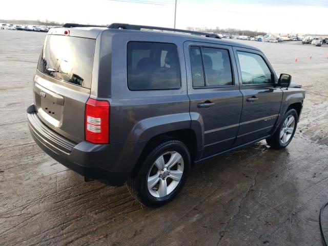 1C4NJPBB8ED803178 - 2014 JEEP PATRIOT SPORT GRAY photo 3