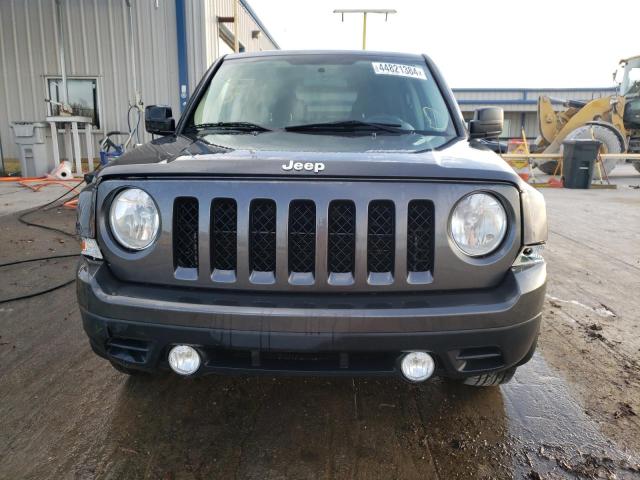 1C4NJPBB8ED803178 - 2014 JEEP PATRIOT SPORT GRAY photo 5