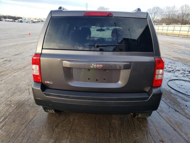 1C4NJPBB8ED803178 - 2014 JEEP PATRIOT SPORT GRAY photo 6