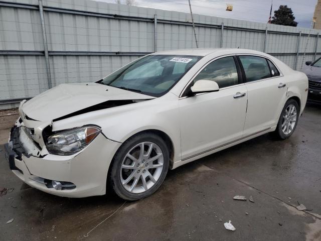 1G1ZE5E18BF394167 - 2011 CHEVROLET MALIBU LTZ WHITE photo 1