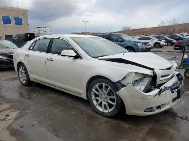 1G1ZE5E18BF394167 - 2011 CHEVROLET MALIBU LTZ WHITE photo 4