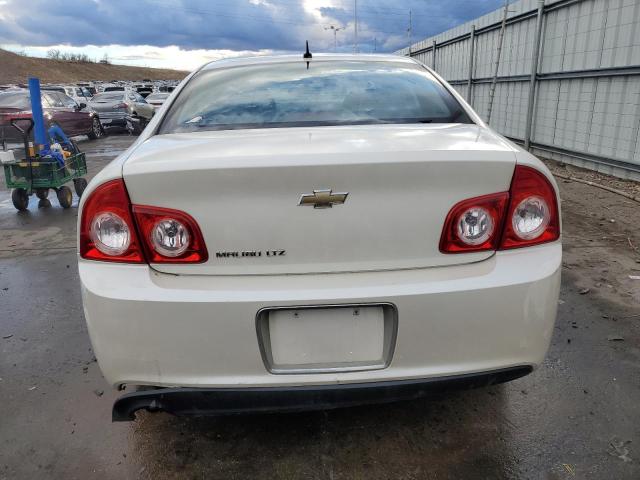 1G1ZE5E18BF394167 - 2011 CHEVROLET MALIBU LTZ WHITE photo 6