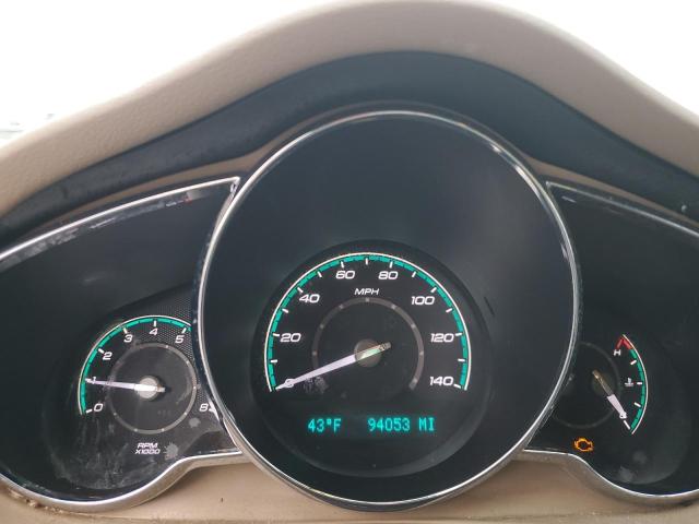 1G1ZE5E18BF394167 - 2011 CHEVROLET MALIBU LTZ WHITE photo 9