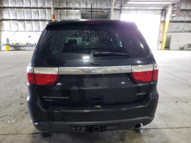 1C4RDJDG2CC182991 - 2012 DODGE DURANGO CREW BLACK photo 6