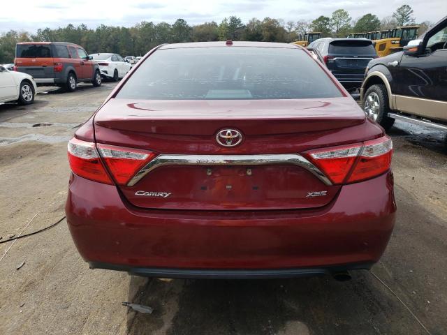 4T1BF1FK6GU581783 - 2016 TOYOTA CAMRY LE RED photo 6