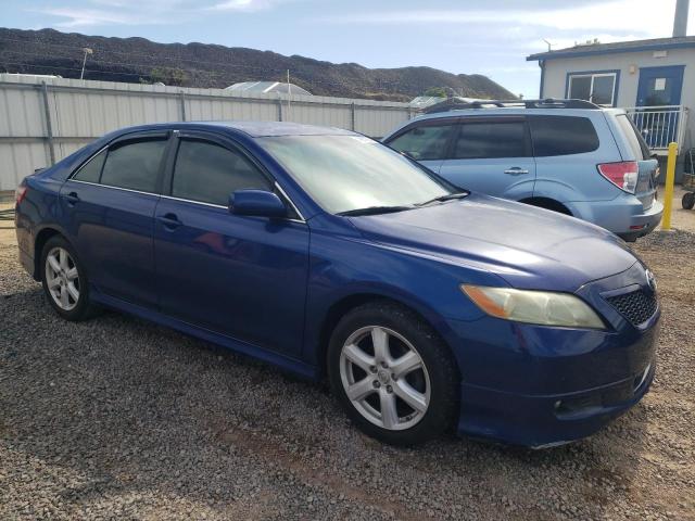 4T1BK46K17U023904 - 2007 TOYOTA CAMRY LE BLUE photo 4