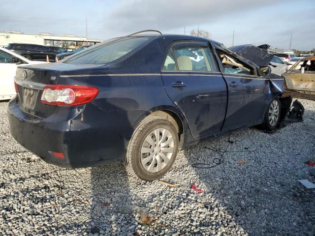5YFBU4EE0DP136830 - 2013 TOYOTA COROLLA BASE Mavi foto 3