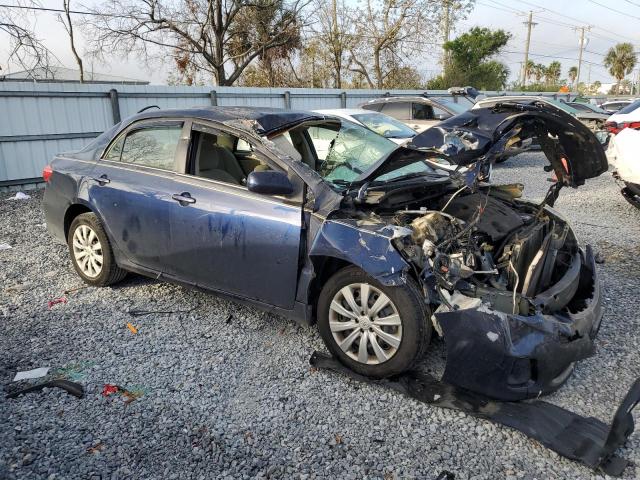 5YFBU4EE0DP136830 - 2013 TOYOTA COROLLA BASE Mavi foto 4