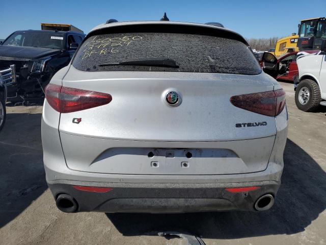 ZASPAKBN2K7C37591 - 2019 ALFA ROMEO STELVIO TI SILVER photo 6