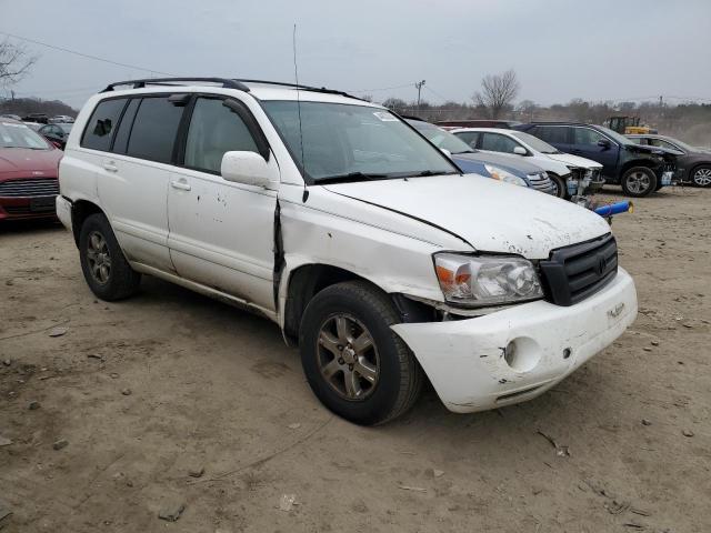 JTEEP21A140054137 - 2004 TOYOTA HIGHLANDER WHITE photo 4