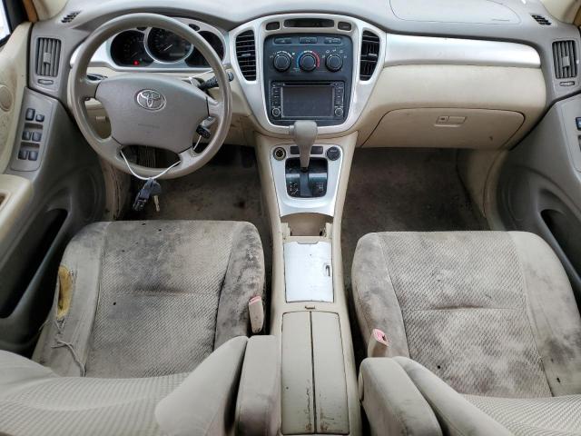 JTEEP21A140054137 - 2004 TOYOTA HIGHLANDER WHITE photo 8