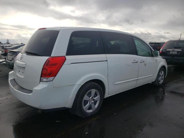 5N1BV28U17N130780 - 2007 NISSAN QUEST S WHITE photo 3