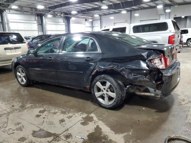 1G1ZC5E16BF139782 - 2011 CHEVROLET MALIBU 1LT BLACK photo 2