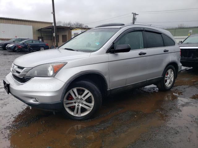 5J6RE4H59AL004090 - 2010 HONDA CR-V EX SILVER photo 1