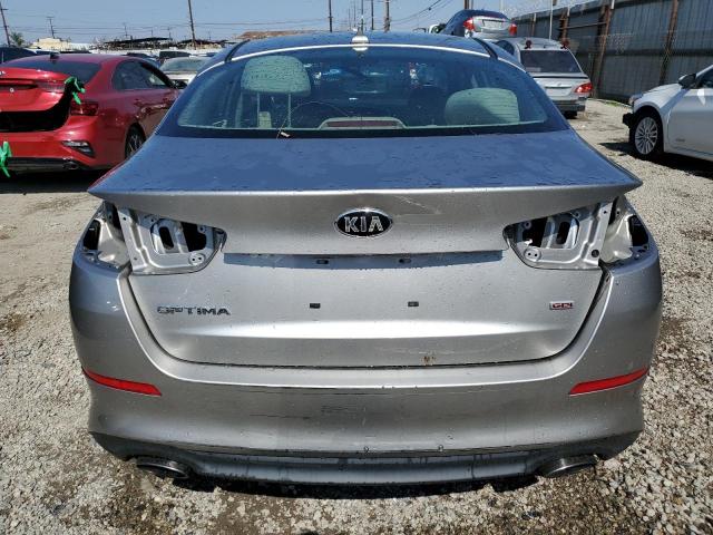 KNAGM4A75F5535100 - 2015 KIA OPTIMA LX SILVER photo 6