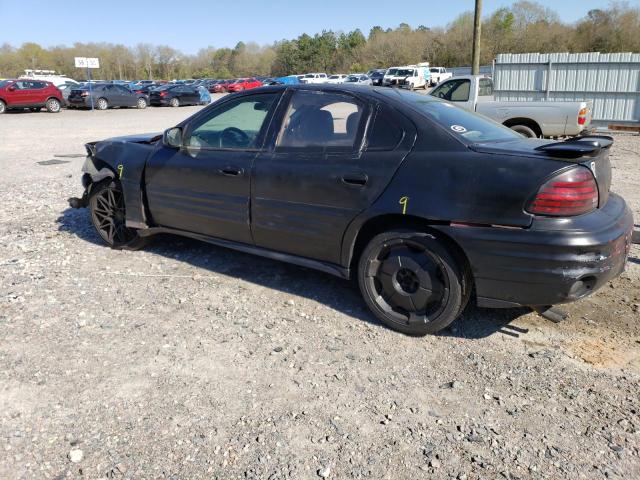 1G2NF52T51M639143 - 2001 PONTIAC GRAND AM SE1 BLACK photo 2