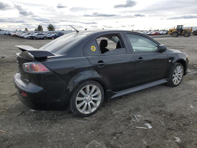 JA32U8FW4AU012121 - 2010 MITSUBISHI LANCER GTS BLACK photo 3