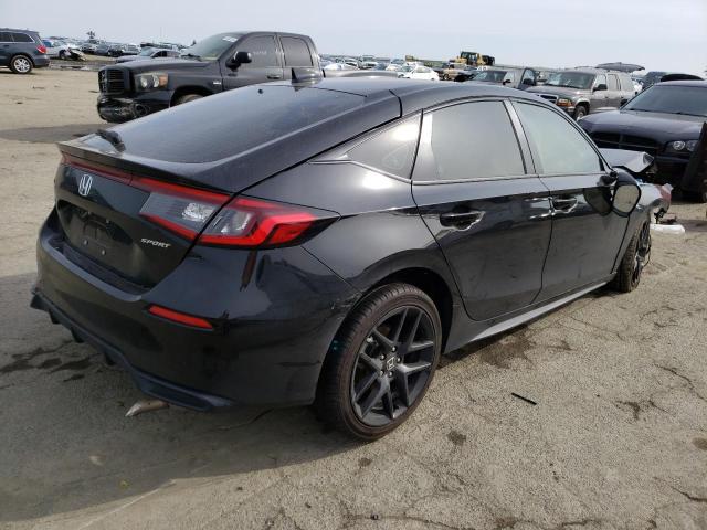 19XFL2H88NE019868 - 2022 HONDA CIVIC SPORT 黑色 照片 3