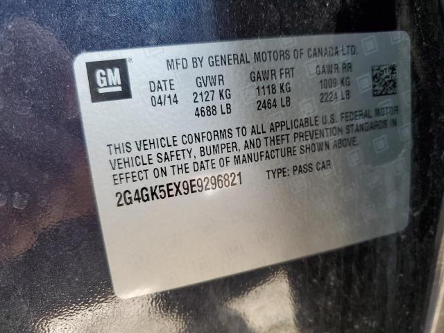 2G4GK5EX9E9296821 - 2014 BUICK REGAL 黑色 照片 12