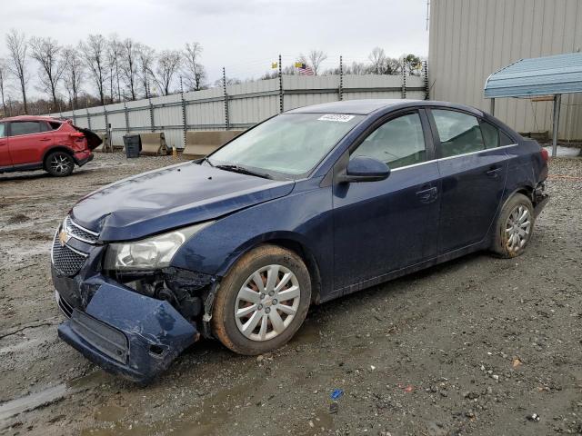 1G1PF5S97B7229445 - 2011 CHEVROLET CRUZE LT GRAY photo 1