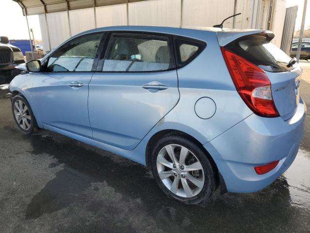 KMHCU5AE3DU130681 - 2013 HYUNDAI ACCENT GLS BLUE photo 2