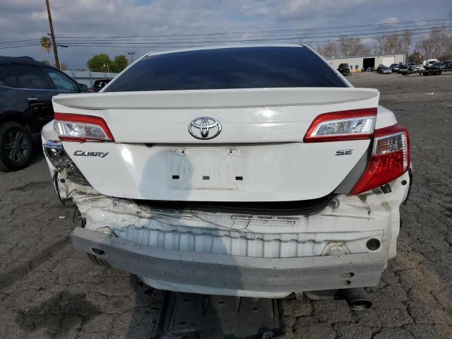 4T1BF1FK0EU411027 - 2014 TOYOTA CAMRY L WHITE photo 6