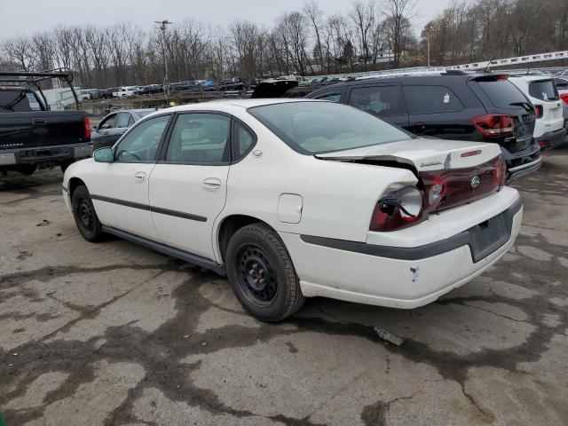 2G1WF52E949111472 - 2004 CHEVROLET IMPALA WHITE photo 2