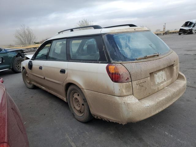 4S3BH635717307508 - 2001 SUBARU LEGACY L WHITE photo 2