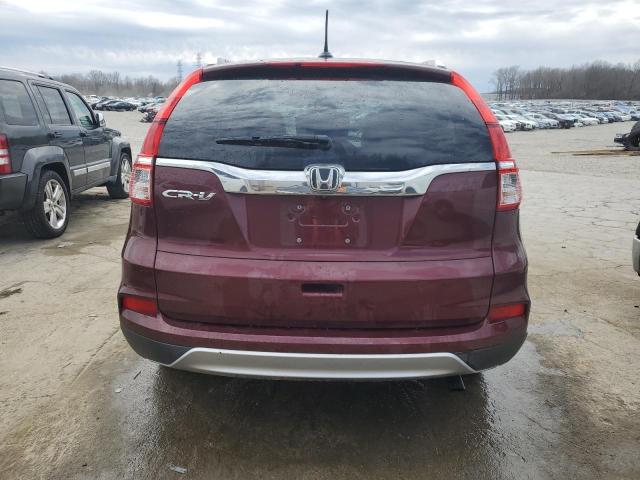 2HKRM3H71GH529579 - 2016 HONDA CR-V EXL BURGUNDY photo 6