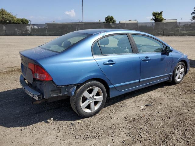 1HGFA168X8L009813 - 2008 HONDA CIVIC EX BLUE photo 3